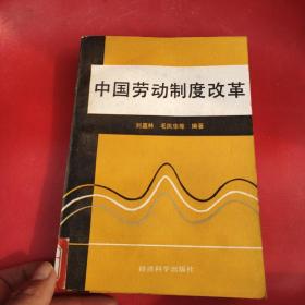 中國勞動制度改革  經(jīng)濟(jì)科學(xué)出版社 一版一印