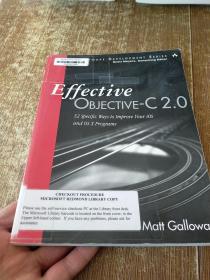 Effective Objective-C 2.0：52 Specific Ways to Improve Your iOS and OS X Programs 外文版 实物拍图 现货