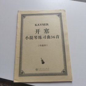 开塞小提琴练习曲36首