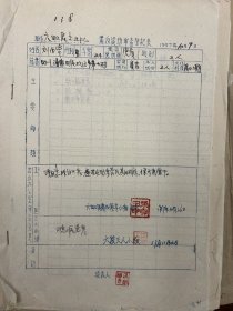 刘伯常，铁道部第二工程局，登记表、鉴定、健康检查，潼南县人，自传  ——2247