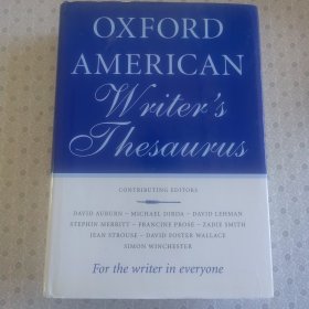 The Oxford American Writer's Thesaurus