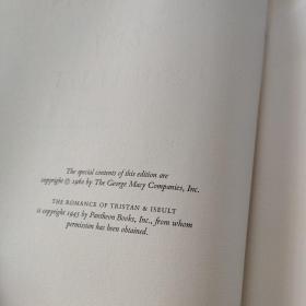 Heritage Press . The Romance of Tristan & Iseult