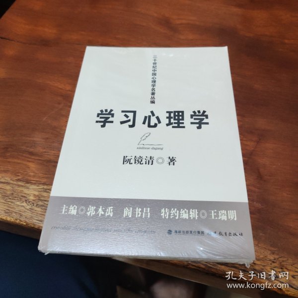 学习心理学(二十世纪中国心理学名著丛编)(梦山书系)