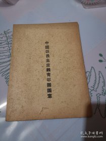 中国新民主主义青年团团章 第一次全国代表大会通过 1949年到1953年之间印 孔网孤本