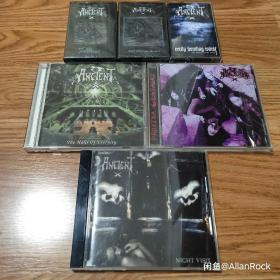 ANCIENT 绝版 黑金属  挪威老牌乐队 旋律黑金属 全集 打包全集出
3张磁带 (DSP厂牌)
3张CD
#blackmetal
#mayhem
#burzum
