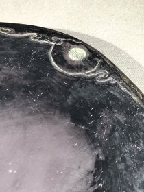 汪由敦端砚祥云仙鹤葫芦