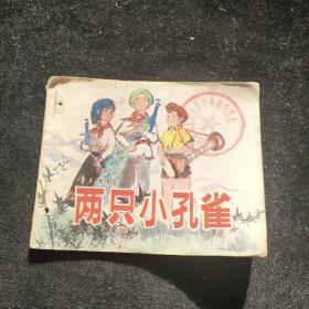 连环画  两只小孔雀