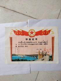 睢宁县睢城镇睢城小学毕业证1978长江大桥