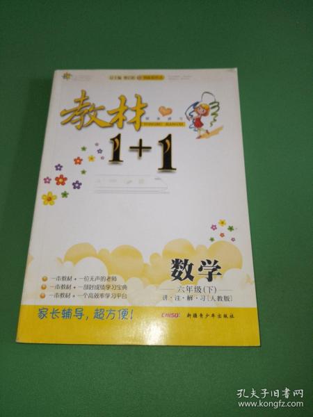 教材1+1同步讲习：数学（六年级下 RJ版 创新彩绘本）