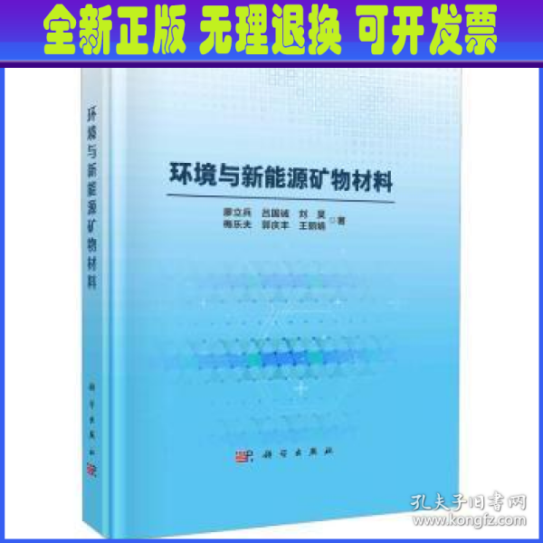 环境与新能源矿物材料  廖立兵著