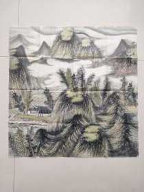 山水画品相不好了特价(曾先国)