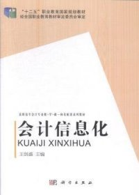 【现货速发】会计信息化王剑盛主编9787030427052科学出版社