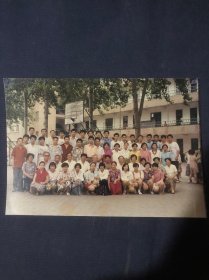 济南客车厂中学上世纪90年代老照片合影老集体照毕业照