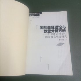 国际金融理论与数量分析方法:汇率决定理论与国际收支理论研究