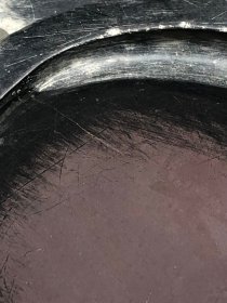 多子砚端砚铭文：春风草秀西堂句夜月华（通花）明北海樽楳（通梅）溪 印：钱泳