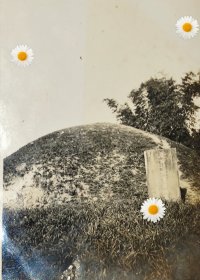 民国四川成都风景老照片薛涛墓(私人拍摄，较为少见)