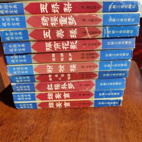 中国古典藏书宝库:红楼补梦、玉娇梨、隔帘花影、姑妄言（上下）、五美缘、痴人福 梅兰佳话、绮楼重梦、玉楼春醋葫芦（10本合售）