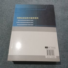 刑事法律适用与指导丛书：刑法分则典型疑难问题适用与指导