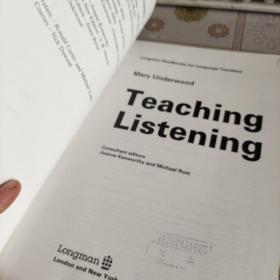 TEACHING LISTENING .原版英文书