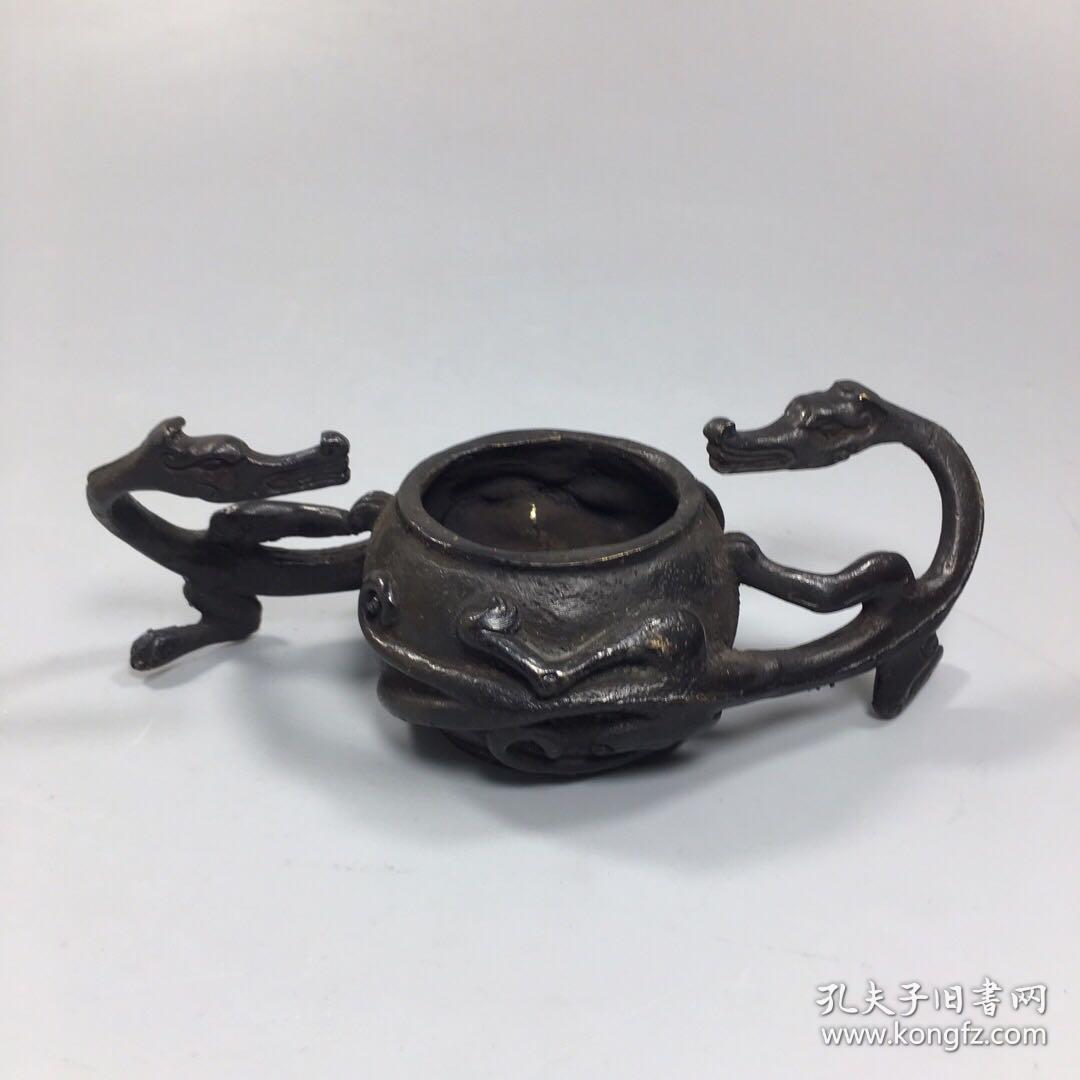 铜笔架 笔洗
品相如图