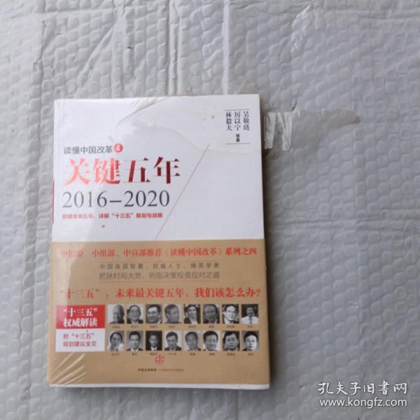 读懂中国改革4：关键五年2016--2020