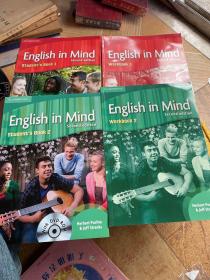 English in Mind Level 1 Workbook1、四册合售两册有光碟