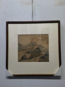 任预，一名豫，字立凡，浙江萧山人，晚清著名海派画家，为早期海派大师任熊之子，山水、人物、花鸟，无所不精。在“四任”（任熊、任薰、任颐、任预）中，最为年轻。