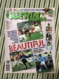 原版足球杂志  意大利体育战报1998 14期