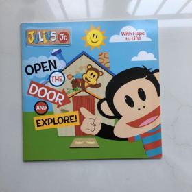 Open the Door and Explore! (Julius Jr.) 英文儿童读物 绘本 活动书 平装