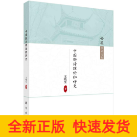 中國新詩理論批評(píng)史