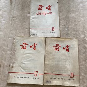 《前哨》（1971-17.20）（1972-13）（注：29元/本）