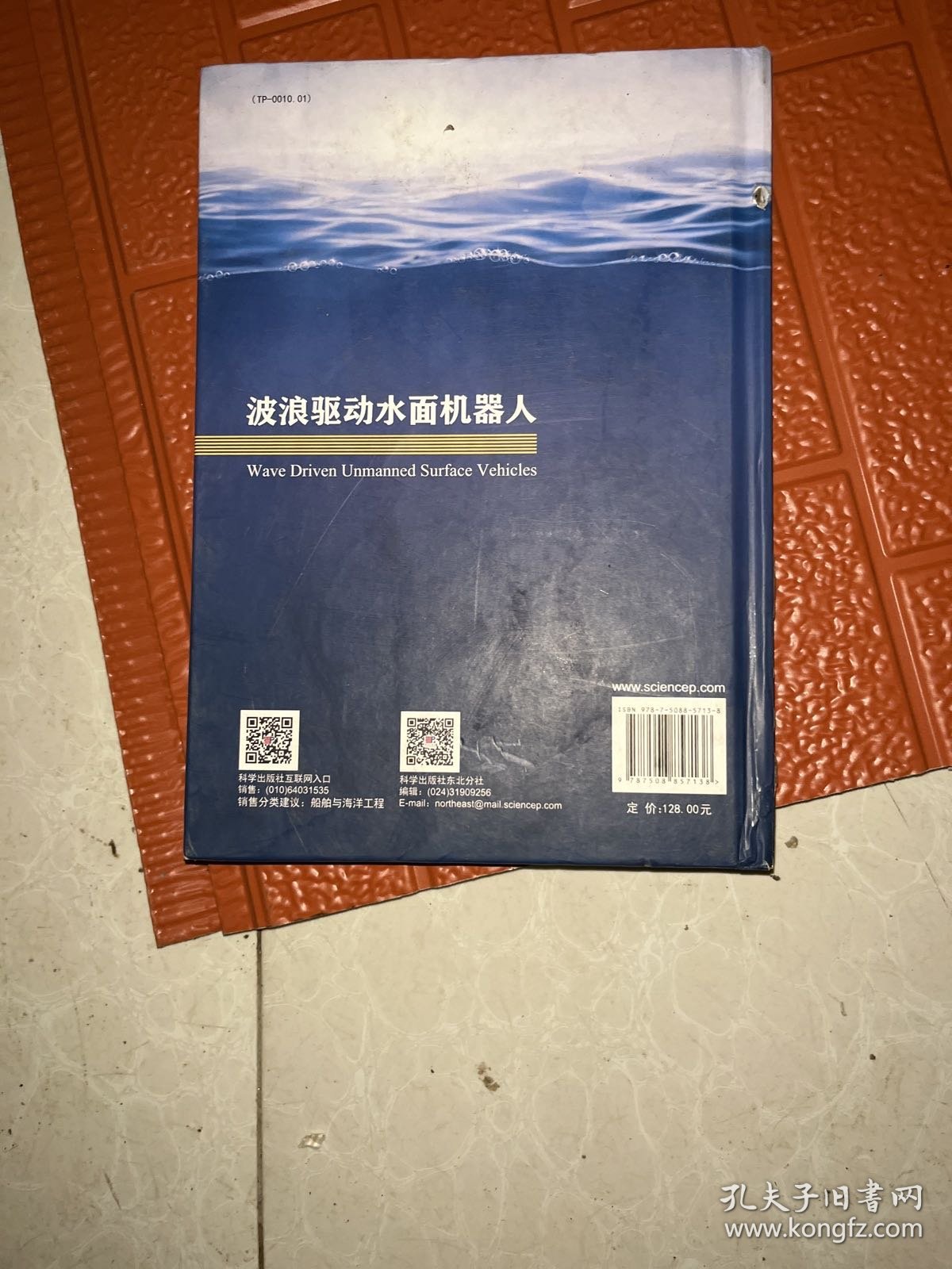 波浪驱动水面机器人