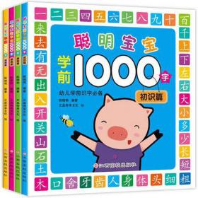 聪明宝宝学前1000字（全4册）