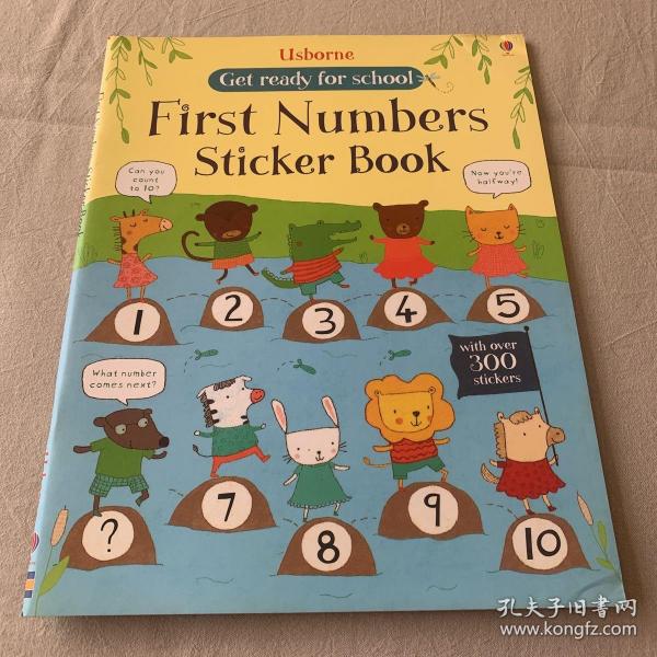 First Numbers Sticker Book (Get Ready for School Sticker Books)