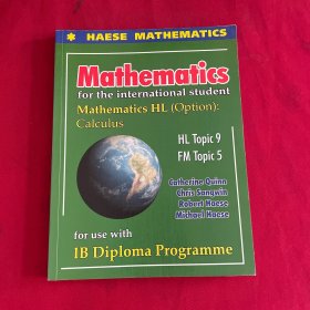 HAES EMATHEMATICS Mathematics for the international student Mathematics HL(Option)CalculusHL Topic 9FM Topic5