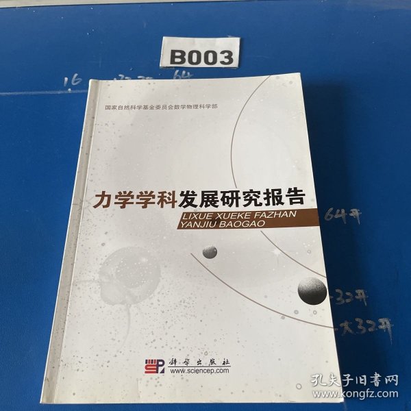 力学学科发展研究报告