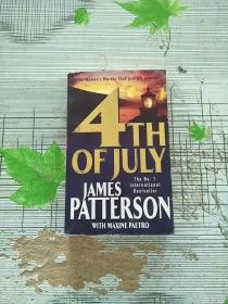原版英文书 JAMES PATTERSON 4TH OF JULY 库存书 参看图片