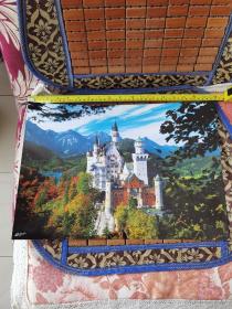 德国巴伐利亚新天鹅城堡摄影图片
