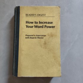 How to Increase Your Word Power 如何提高你的文字能力