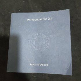 INSTRUCTIONS FOR USE