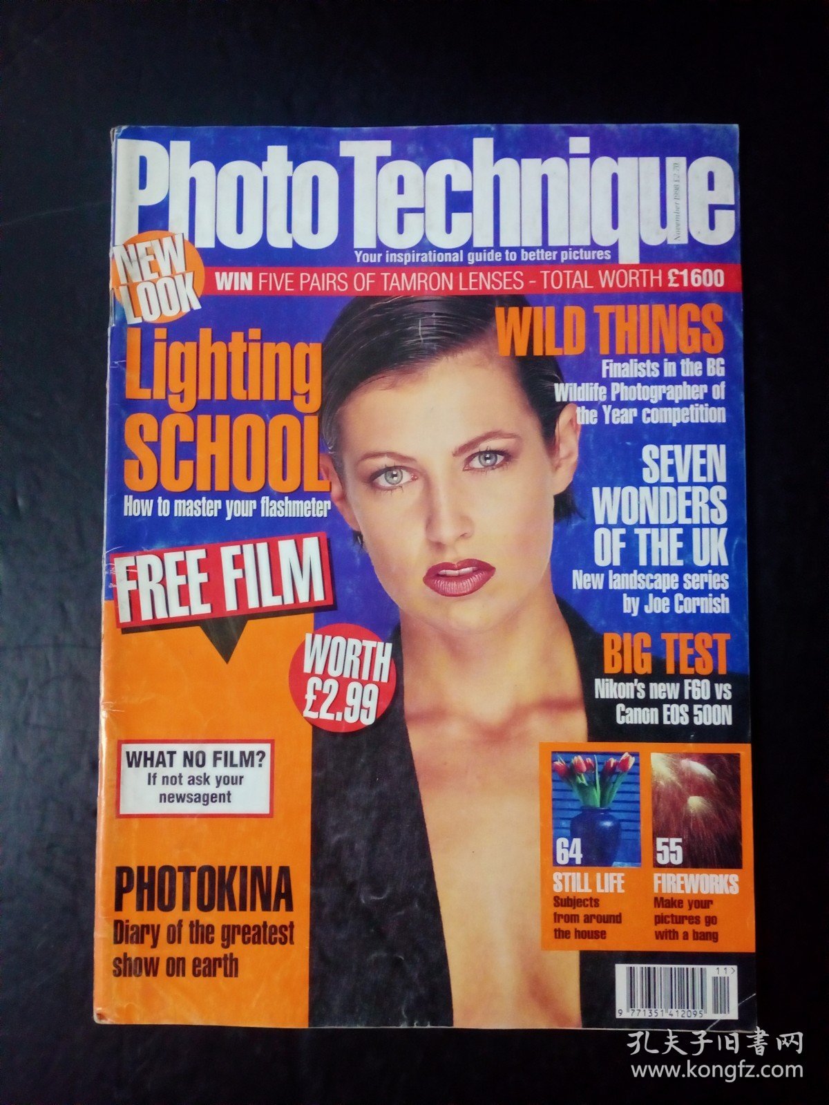 外文摄影杂志 摄影技术1998November