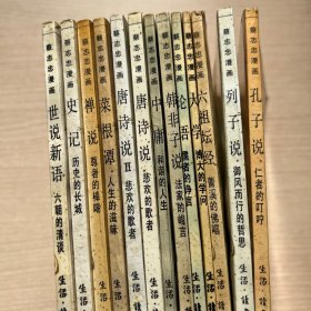 蔡志忠漫画（共13册）（唐诗说、孔子说、列子说、禅说、史记、中庸、论语、大学、世说新语、菜根谭、六祖坛经等）