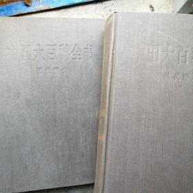 中国大百科全书（现代医学1.2；两册合售）品佳