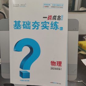 -一战成名 基础夯实练 物理（2024山东总复习 有写划）