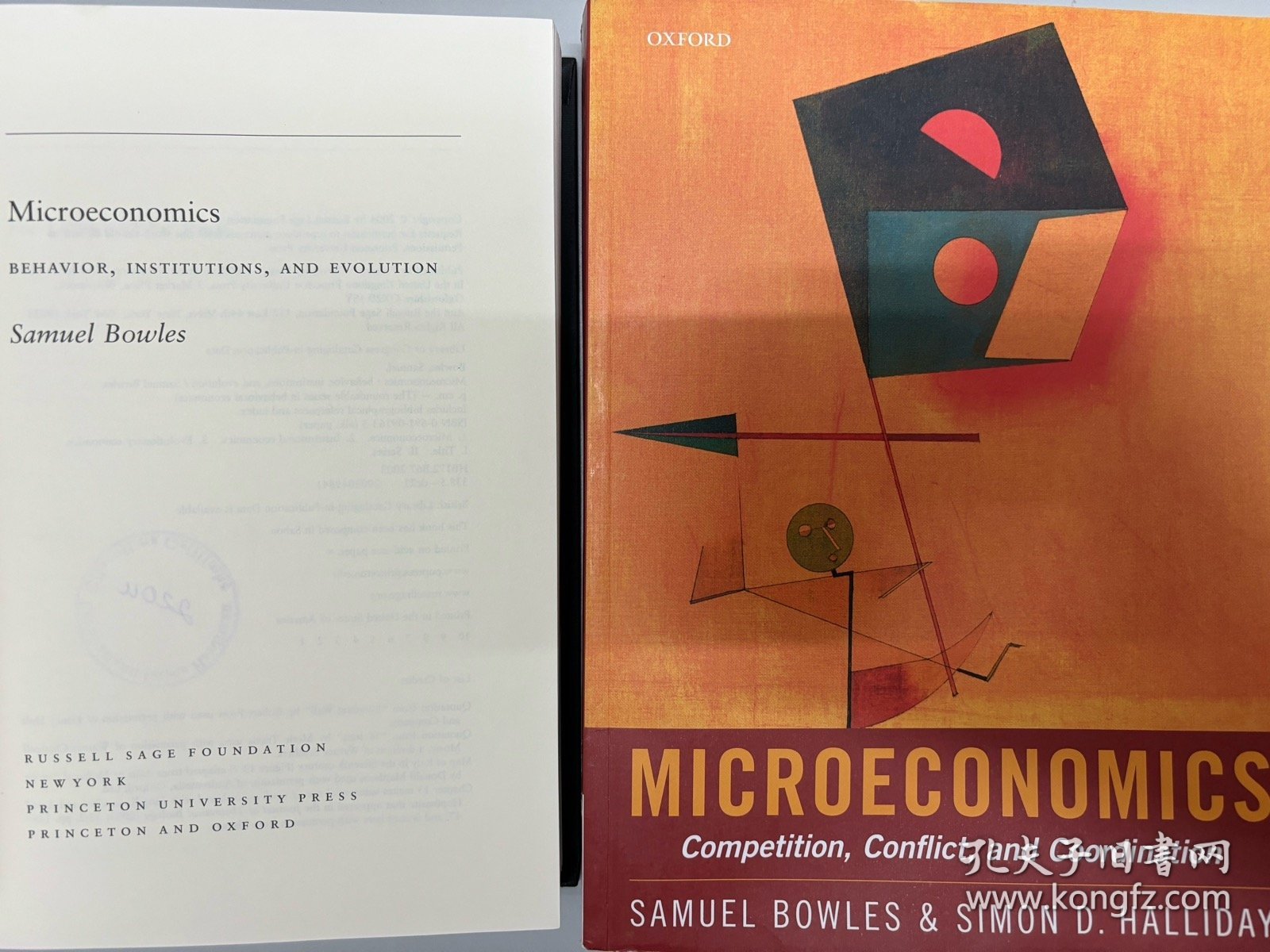 Microeconomics(鲍尔斯微观经济学，两册合售)