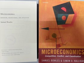 Microeconomics(鲍尔斯微观经济学，两册合售)