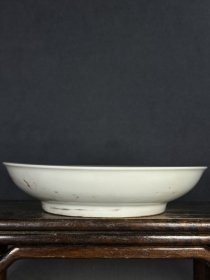 雍正年制粉彩福寿盘子。lxl