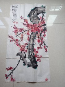 李浩 画 梅花