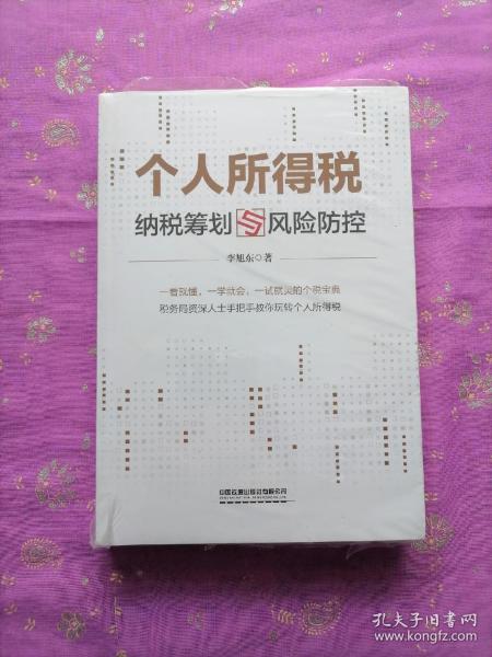 个人所得税纳税筹划与风险防控