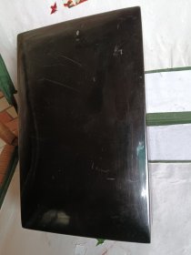 大漆盒回流歙砚老鱼籽 金声
